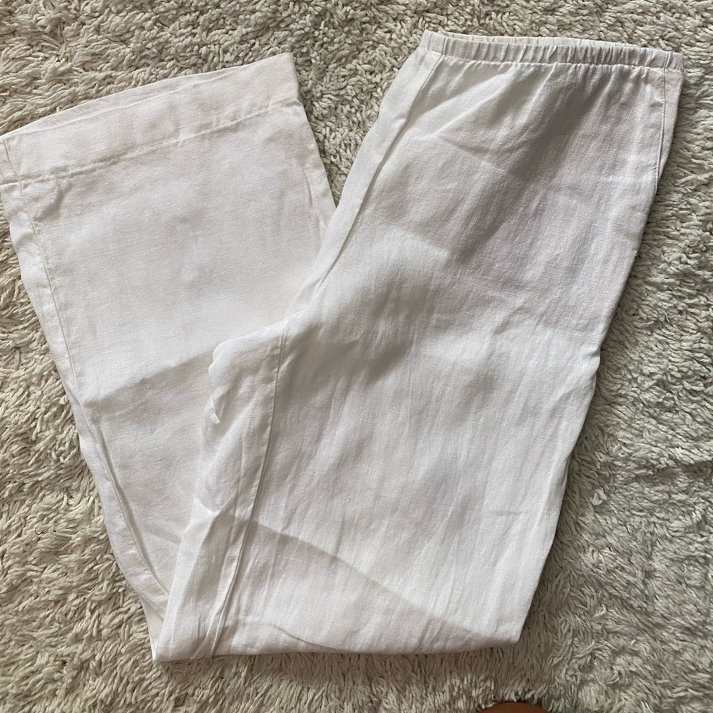 J.Jill pants size small 100% linen